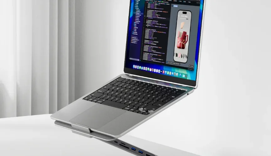 ergonomic laptop stand