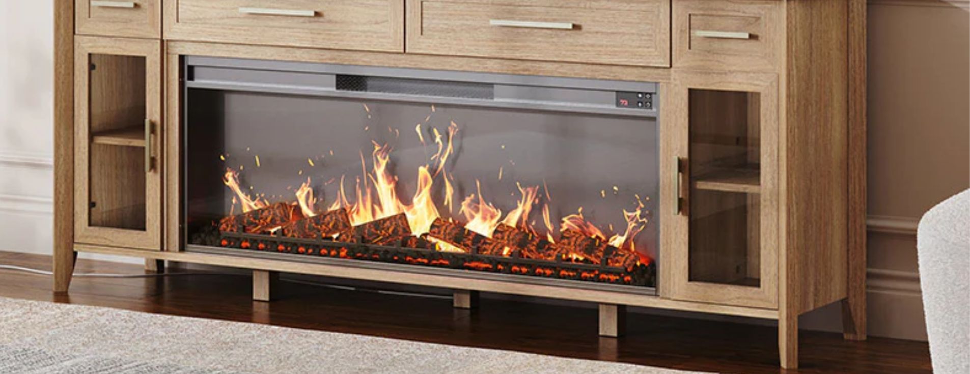 fireplace stand