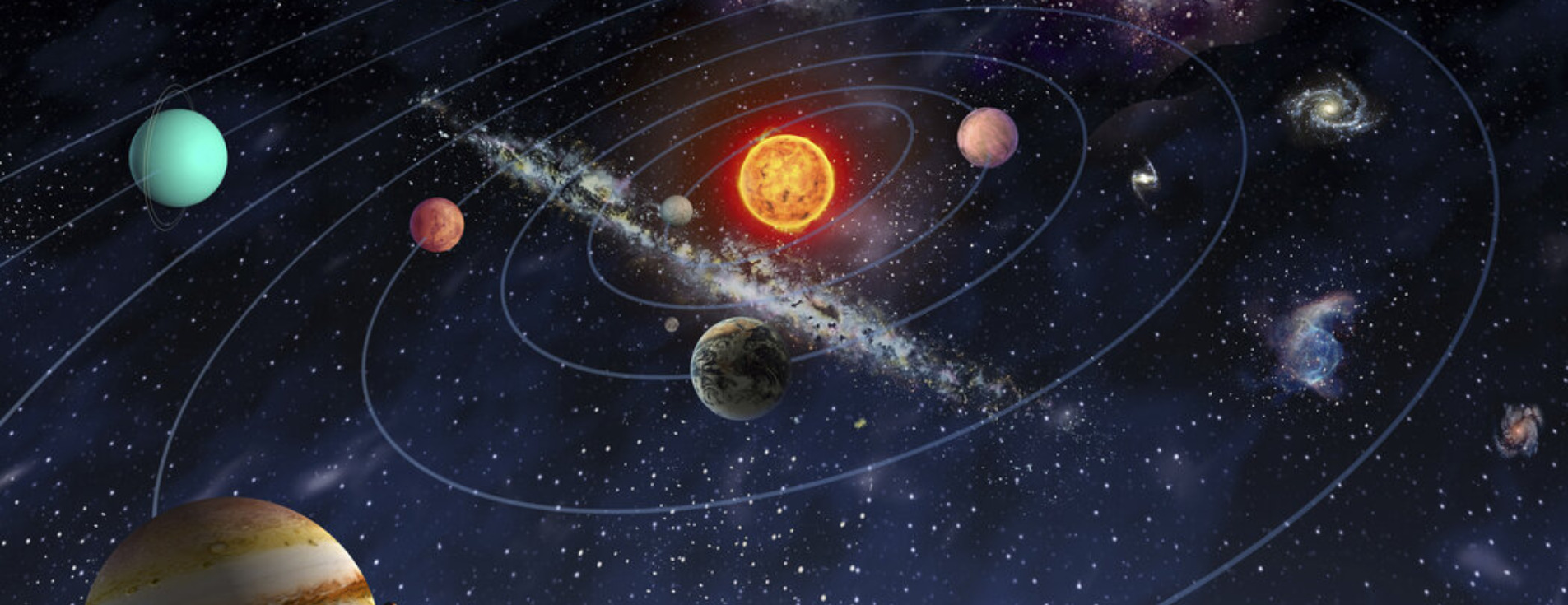 solar system wallpaper
